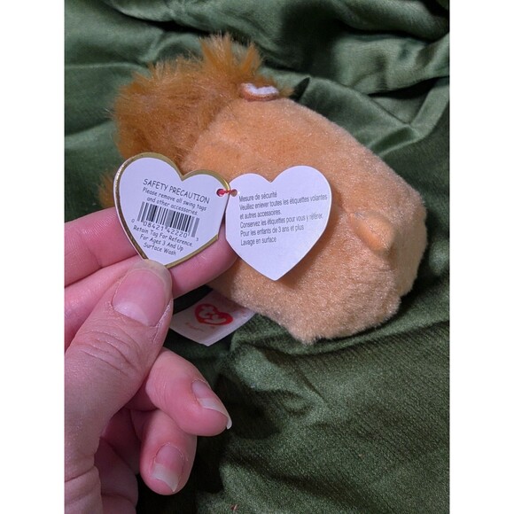 New Ty Beanie Boos Teeny Tys REGAL Lion Stackable 4" Plush Stuffed Animal Toy - Picture 7 of 7